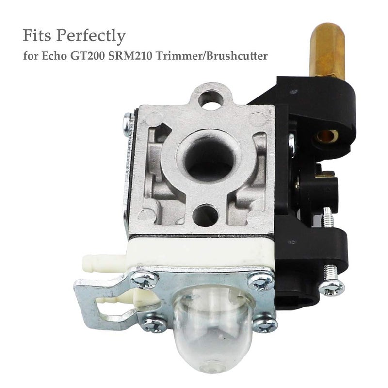 Ferilter SRM 210 Carburetor for Echo HC150 HC151 SRM 230 SRM210 SRM211 GT200 GT200R GT230 PE200 PE201 PPF210 PPF211 PPT230 HC180 Edger Trimmer Brushcutter RB-K75 Carburetor Parts with Air Filter - Image 2